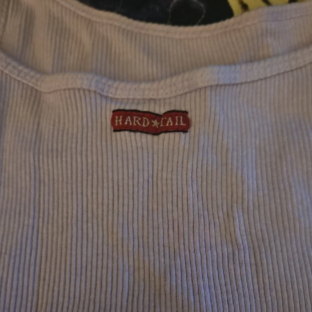Hard Tail Lavender Ribbed Spaghetti Strap Cami - Picture 2 of 4